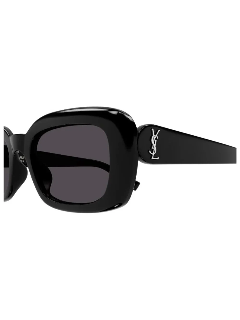 New Saint Laurent Women's Sunglasses Black Square Lens Acetate Frame SL M130 F